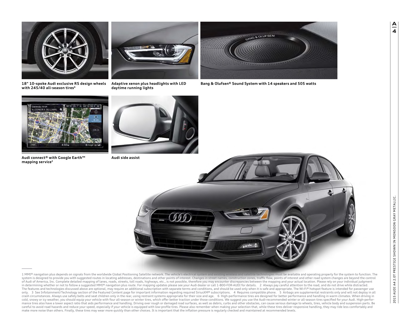 2015 Audi A4 Brochure Page 52